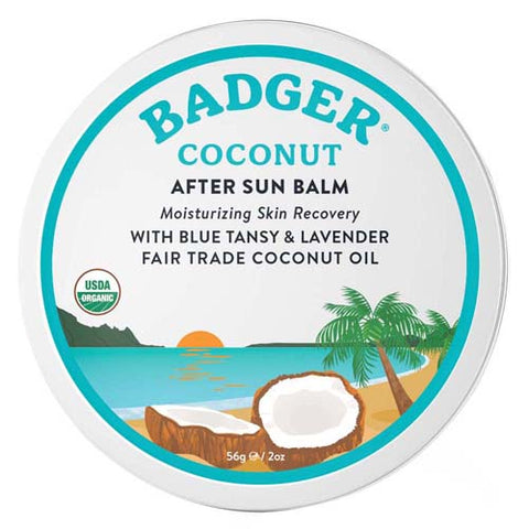 Badger Balm, Coconut After Sun Balm, 2 Oz
