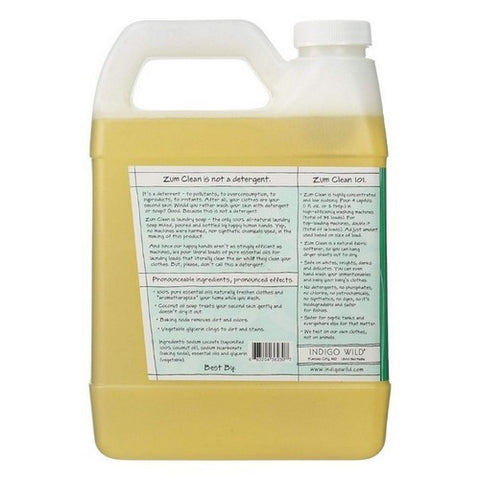 Zum, Clean Sea Salt Aromatherapy Laundry Soap, 32 Oz (Case Of 8)