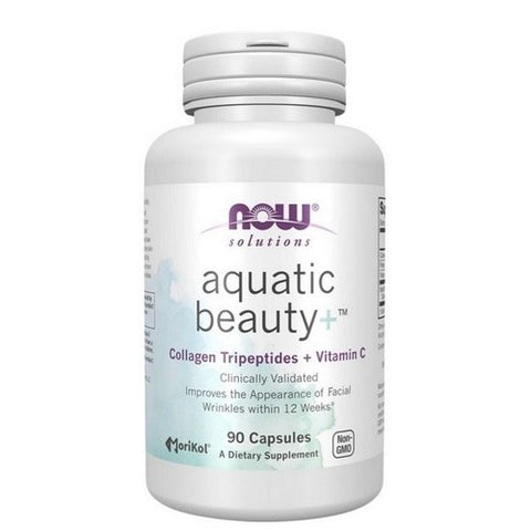 Now Foods, Aquatic Beauty Plus, 90 VegCaps