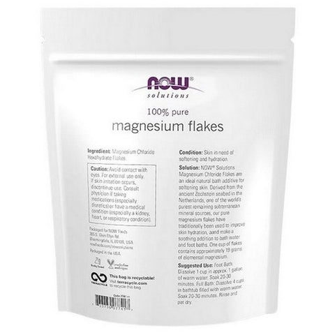 Now Foods, Magnesium Flakes, 26.5 Oz