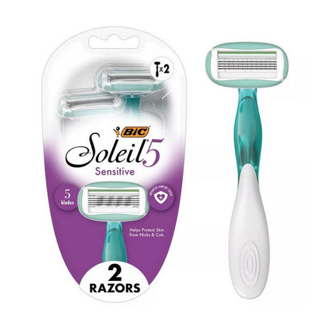 Bic, Soileil Sensitive Advanced Razor, 2 Count