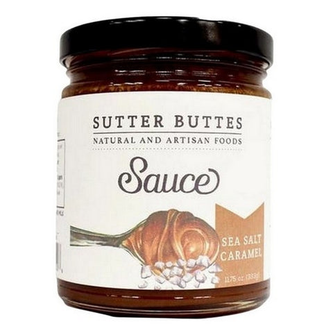 Sutter Buttes, Sea Salt Caramel Dessert Sauce, 11.75 Oz