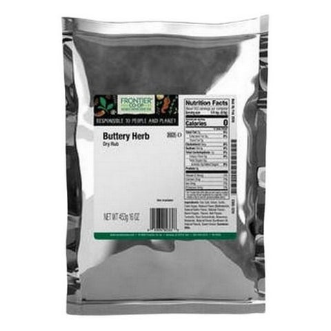 Frontier Coop, Buttery Herb Dry Rub, 1 Lb