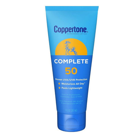 Complete Sunscreen Lotion SPF 50 7 Oz by Coppertone