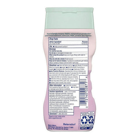 Coppertone, Pure And Simple Baby Mineral Sunscreen Lotion Spf 50, 6 Oz Coppertone