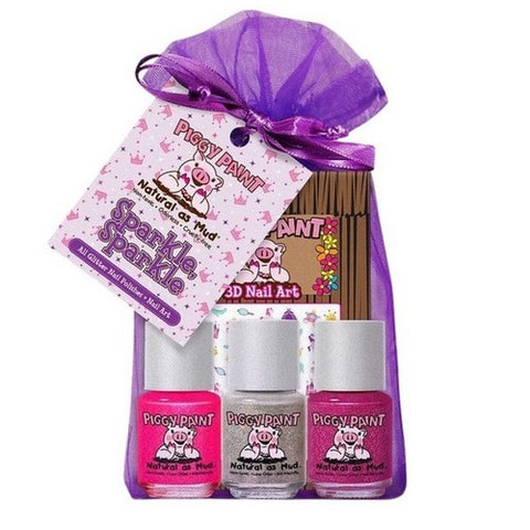 Piggy Paint, Piggy Paint Sparkle Sparkle Gift Set, 1 Kit