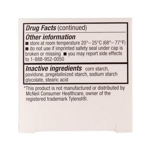 Health A2Z, Regular Strength Pain Relief, 325 Mg, 30 Count Health A2Z