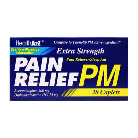 Extra Strength Pain Relief 20 Capsules by Health A2Z