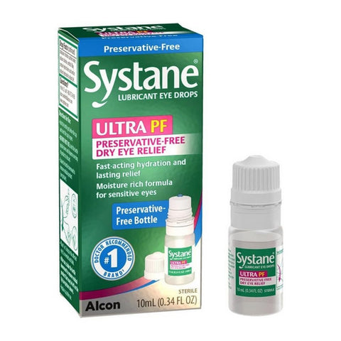 Systane, Ultra PF Lubricant Eye Drops, 10 Ml