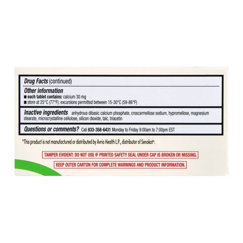 Foster And Thrive, Regular Strength Senna Laxative, 8.6 Mg, 100 Tabs