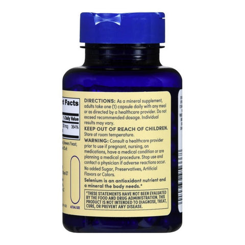 Foster And Thrive, Selenium, 200 Mcg, 100 Caps