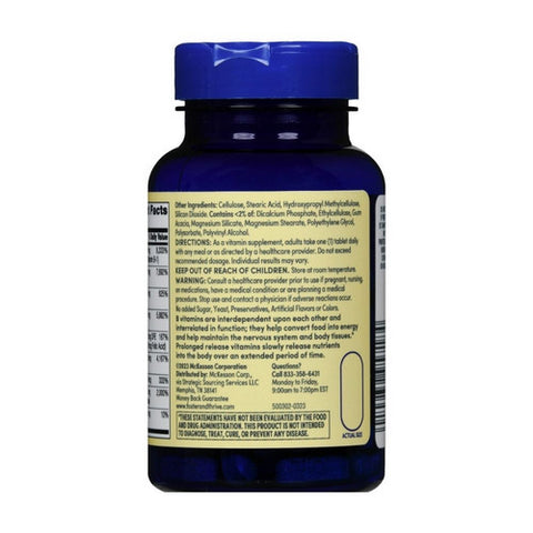 Foster And Thrive, B-100 Complex Prolonged Release, 100 Tabs