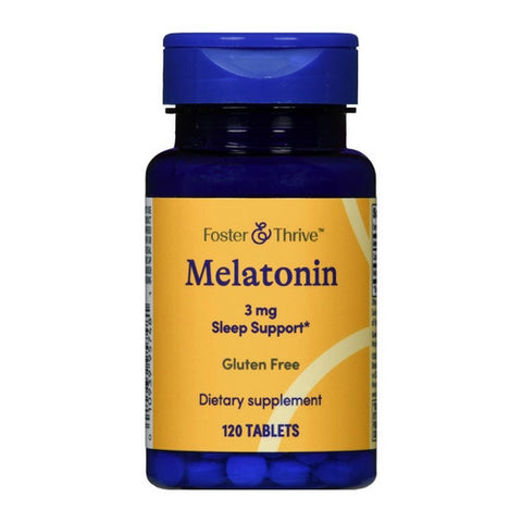 Foster And Thrive, Melatonin, 3 Mg, 120 Tabs