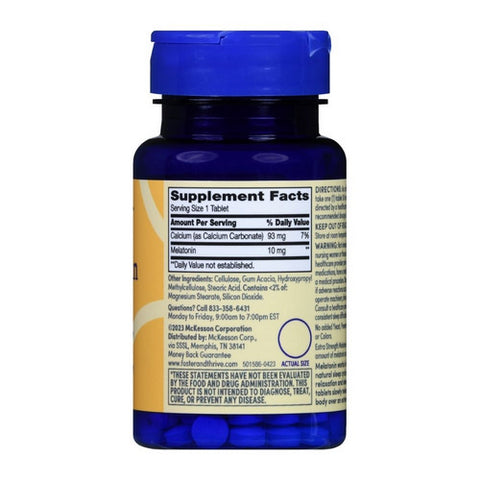 Foster And Thrive, Extra Strength Melatonin, 10 Mg, 60 Tabs