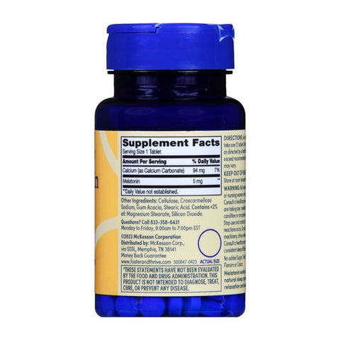 Foster And Thrive, Melatonin, 5 Mg, 120 Tabs