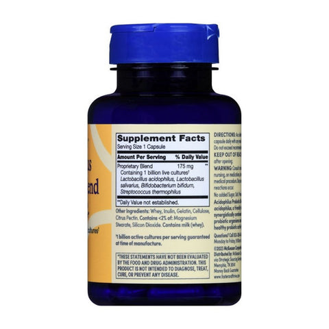 Foster And Thrive, Acidophilus Probiotic Blend, 90 Capsules