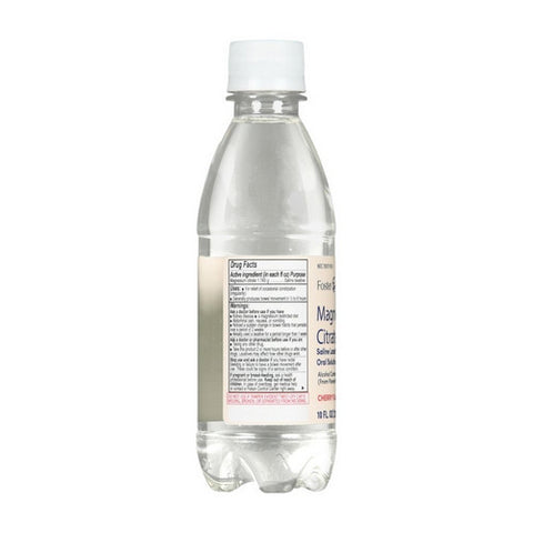 Foster And Thrive, Magnesium Citrate Saline Laxative Oral Solution Cherry, 10 Oz