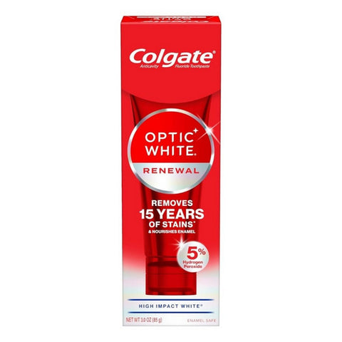 Colgate, Optic White Renewal High Impact White, 3 Oz