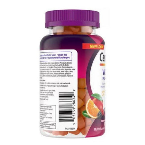Centrum, Women Multigummies Assorted Natural Fruit Flavors, 100 Count Centrum