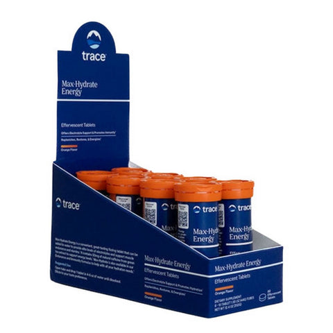 Trace Minerals, Max Hydrate Energy, 8 Count
