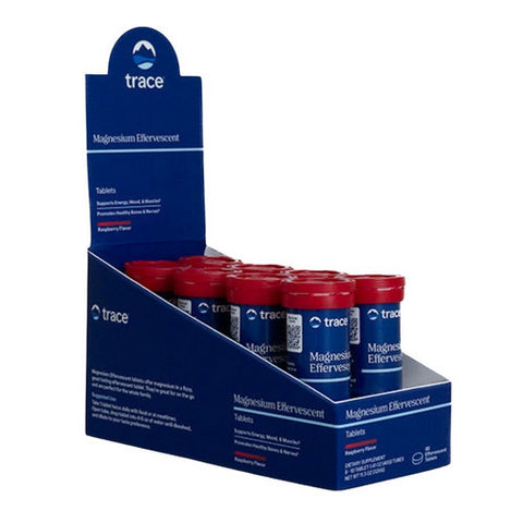 Trace Minerals, Magnesium Effervescent, 8 Count