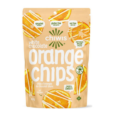 Chiwis, White Chocolate Orange Chips, 2 Oz (Case Of 6)