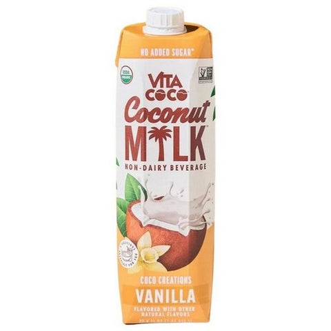 Vita Coco, Coconut Milk Coco Creations Vanilla, 33.8 Oz (Case Of 6)
