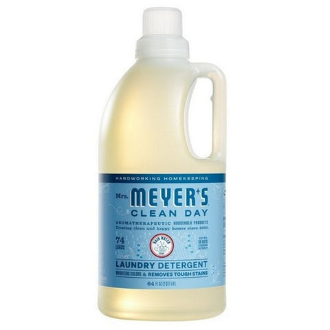 Mrs. Meyer's, Rainwater Scent Laundry Detergent Liquid, 24 Oz (Case Of 6)