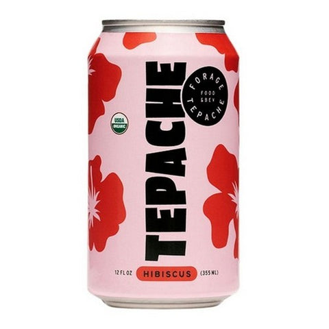 Forage Kombucha, Forage Kombucha Organic Hibiscus Tepache, 12 Oz (Case Of 12)