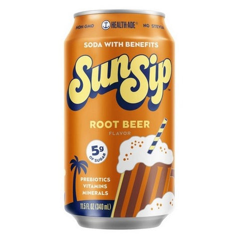 Health-Ade, Sun Sip Root Beer Soda, 11.5 Oz (Case Of 12)