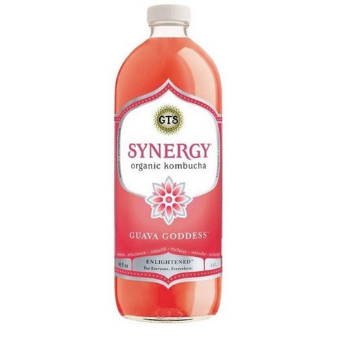 GT's, Synergy Kombucha Guava Goddness Organic, 48 Oz (Case Of 6)