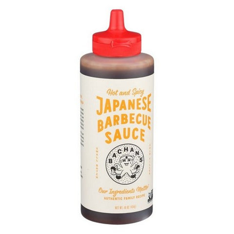 Bachan's, Japanese Barbeque Sauce Hot Spicy, 16 Oz (Case Of 6)