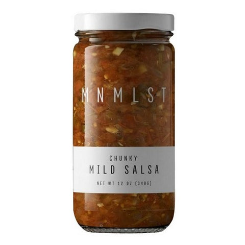 MNMLST, Chunky Milld Salsa, 12 Oz (Case Of 6)