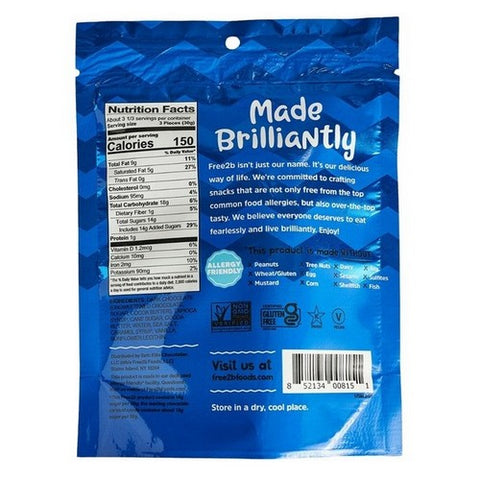 Free2B, Dark Chocolate Sea Salt Caramel, 3.5 Oz (Case Of 6)