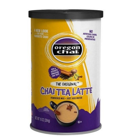 Oregon Chai, Chai Tea Latte Original Powdered Mix, 10 Oz (Case Of 6)