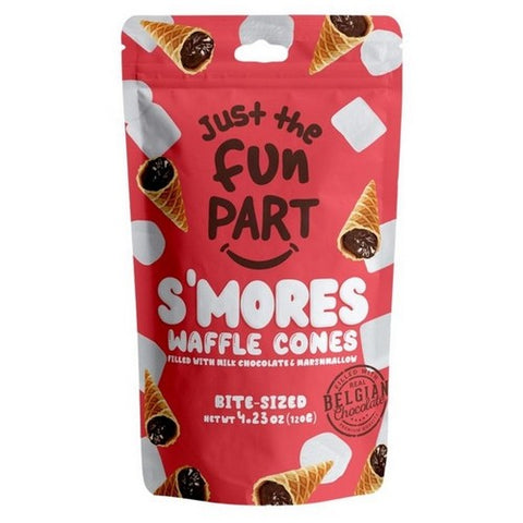 Just The Fun Part, S'Mores Waffle Cones, 4.23 Oz (Case Of 6)