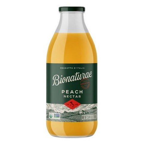 Bionaturae, Organic Peach Nectar, 25.4 Oz Case of 6)
