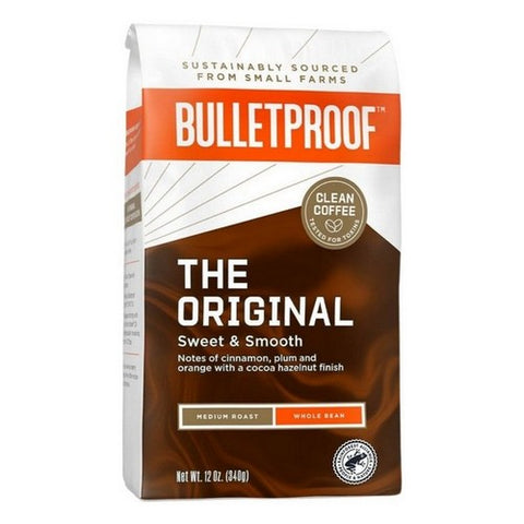 Bulletproof, Keto Friendly The Original Whole Bean Coffee, 12 Oz (Case Of 6)