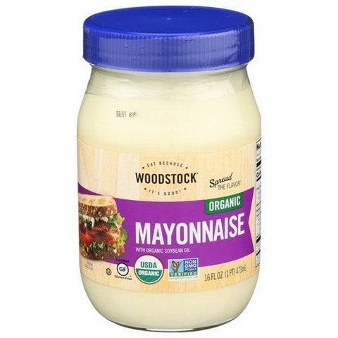 Woodstock, Organic Mayonnaise, 16 Oz (Case Of 12)