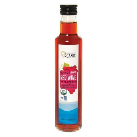 Mediterranean Organics, Organic Vinegar Red Wine, 8.45 Oz (Case Of 6)