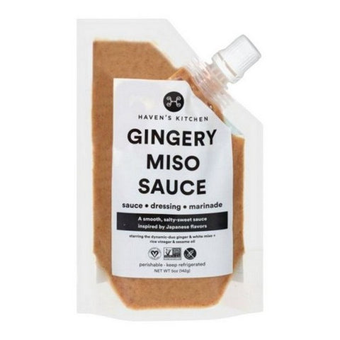 Haven's Kitchen, Gingery Miso Sauce Pouch, 5 Oz (Case Of 6)