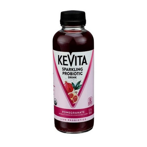 Kevita, Sparkling Probiotic Drink Pomegranate, 15.2 Oz (Case Of 6)