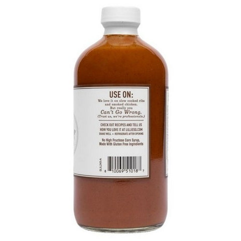 Lillies Q, Zero Sugar Smoky Barbecue Sauce, 16 Oz (Case Of 6)