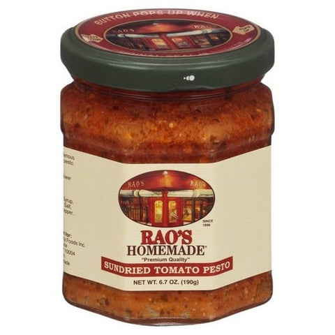Rao's, Homemade Sundried Tomato Pesto Jar, 6.7 Oz (Case Of 6)