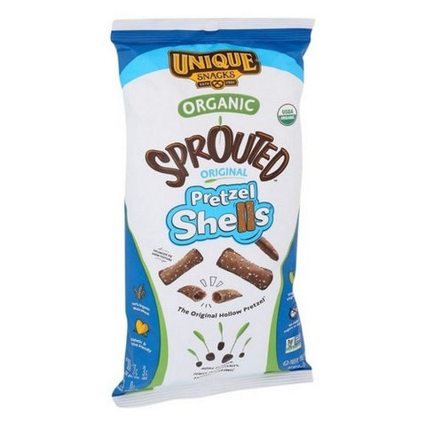 Unique, Organic Sprouted Original Pretzel Shells, 8 Oz (Case Of 12)