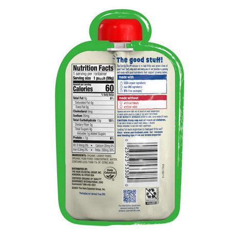 Earth's Best, Carrot Pear, 3.5 Oz (Case Of 12) Earth's Best