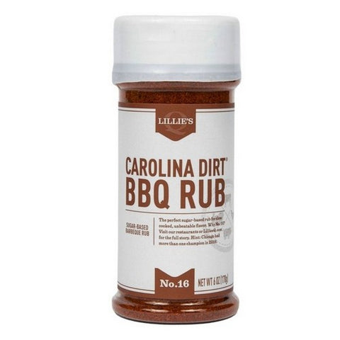 Lillies Q, Carolina Dirt Rub, 6 Oz (Case Of 6)