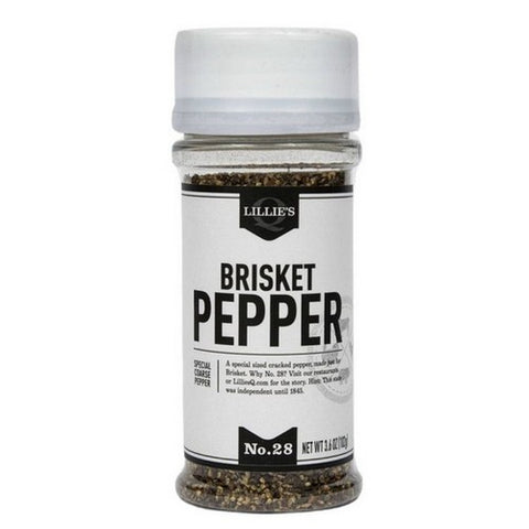 Lillies Q, Brisket Pepper Rub, 3.6 Oz (Case Of 6)