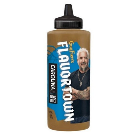 Flavortown, Carolina BBQ Sauce, 14 Oz (Case Of 6)
