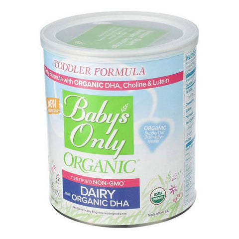 Babys Only Organic, Organic Toddler Formula Dairy DHA And Ara, 12.7 Oz (Case Of 6) Babys Only Organic